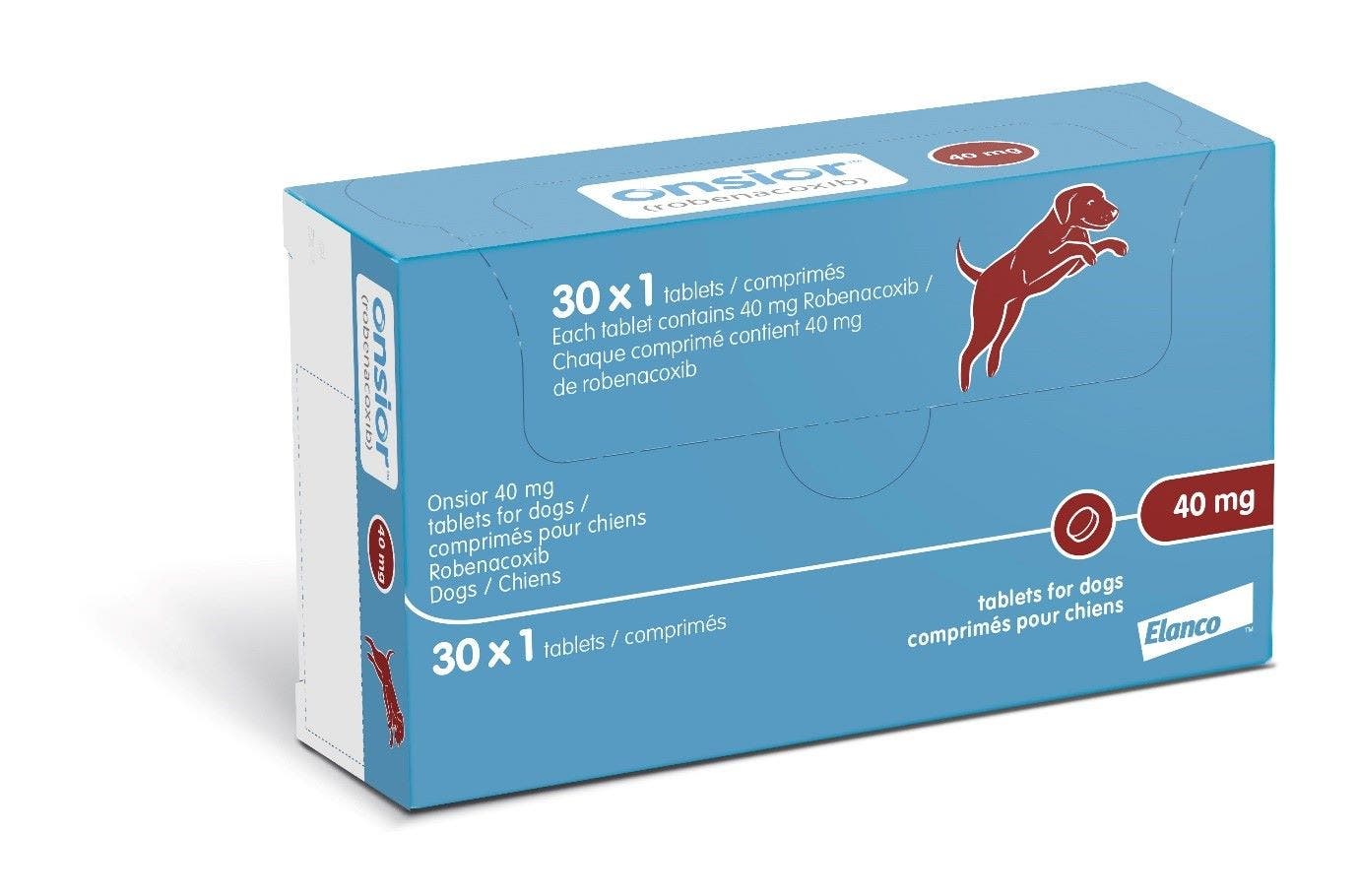 Onsior for Dogs for the treatment of pain and inflammation